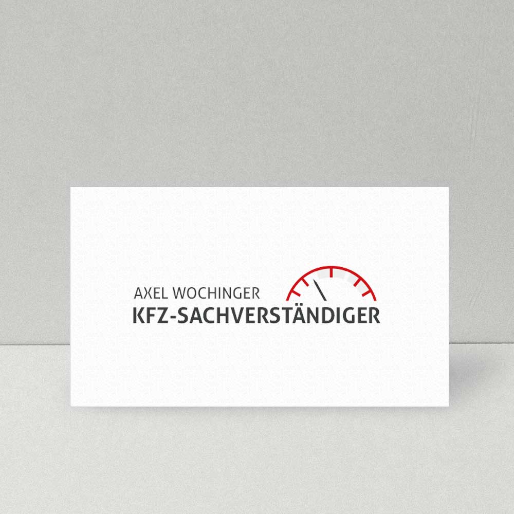 Logodesign Kfz-Sachverständiger Axel Wochinger